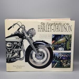 Vintage The Encyclopedia of HARLEY-DAVIDSON Peter Henshaw & Ian Kerr Big Book